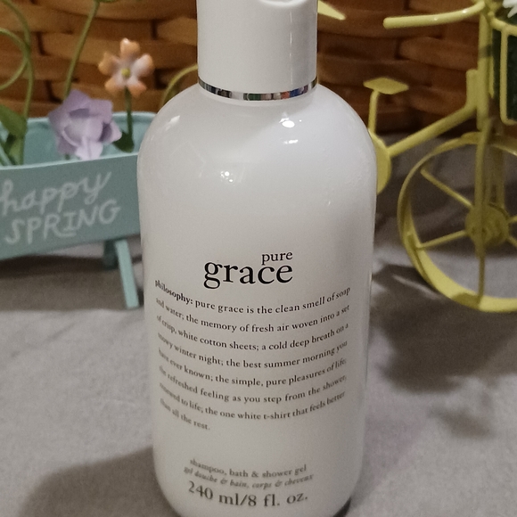 NEW!! PHILOSOPHY PURE GRACE 8oz - Picture 4 of 7